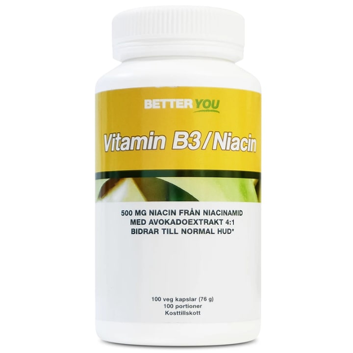 Better You Vitamin B3 / Niacin 100 kapslar Better You