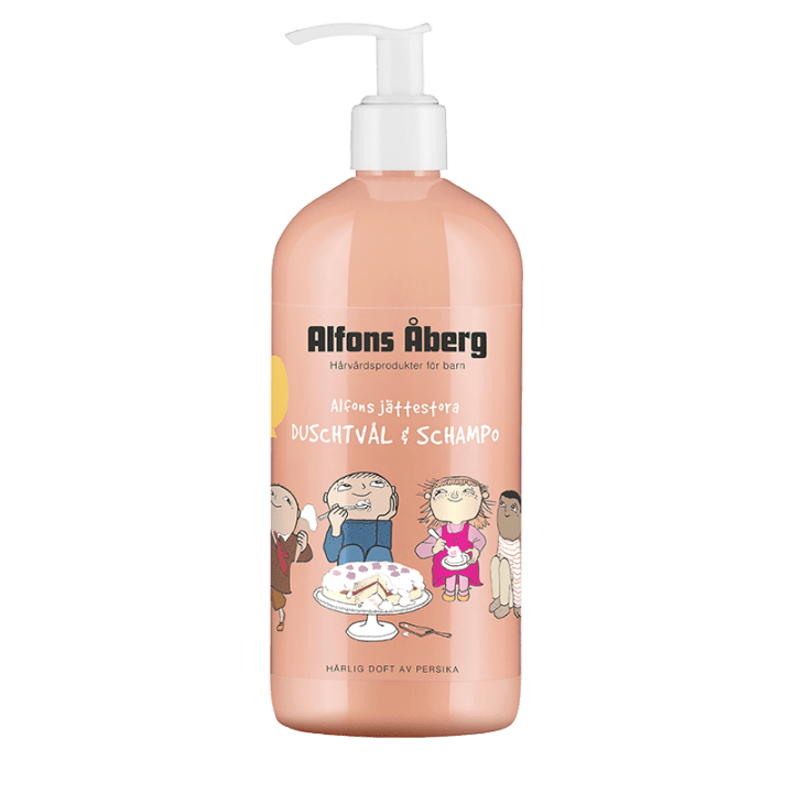 Alfons Jättestora Duschtvål & Schampo 500 ml Alfons åberg