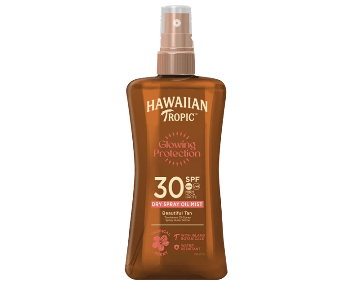 Hawaiian Tropic Glowing Protection Dry Oil Spray SPF30 200 ml Hawaiian Tropic