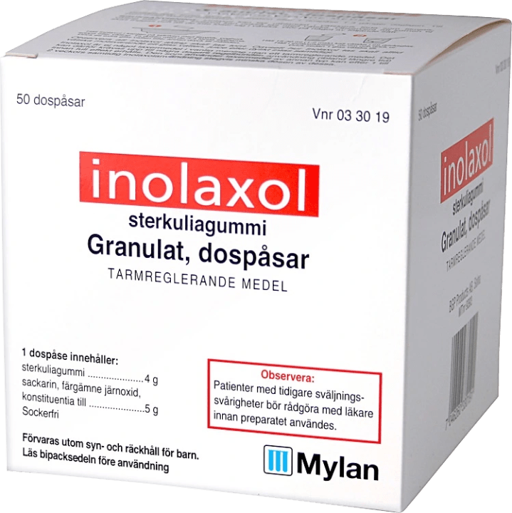 Inolaxol granulat dospåse 50 st Inolaxol