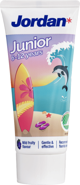 Jordan Junior Tandkräm 6-12år 50ml Jordan
