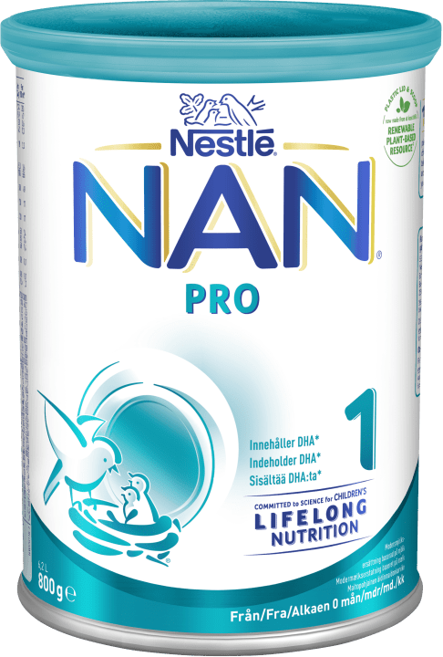 NAN Pro 1 Modersmjölksersättning 800 g Nan