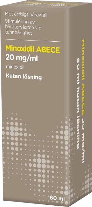 Minoxidil ABECE Kutan lösning 20mg/ml 60ml ABECE