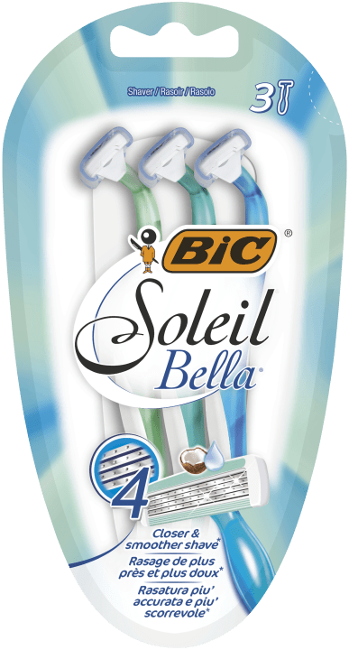 BIC Soleil Bella Rakhyvlar för Kvinnor 3-pack BIC