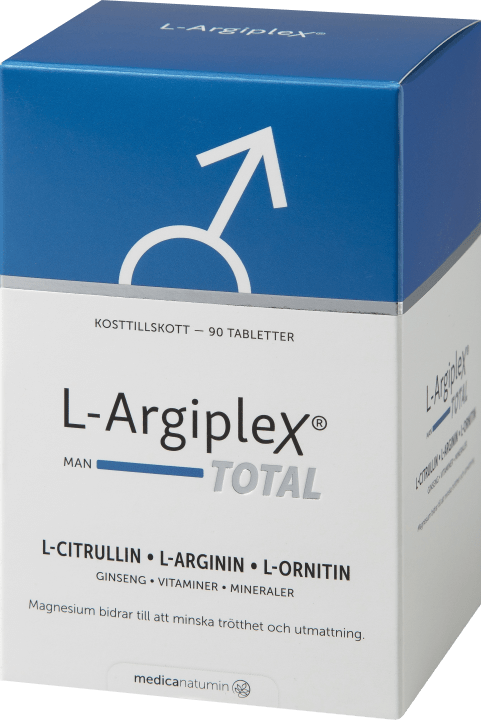L-Argiplex Total Man 90 tabletter L-Argiplex