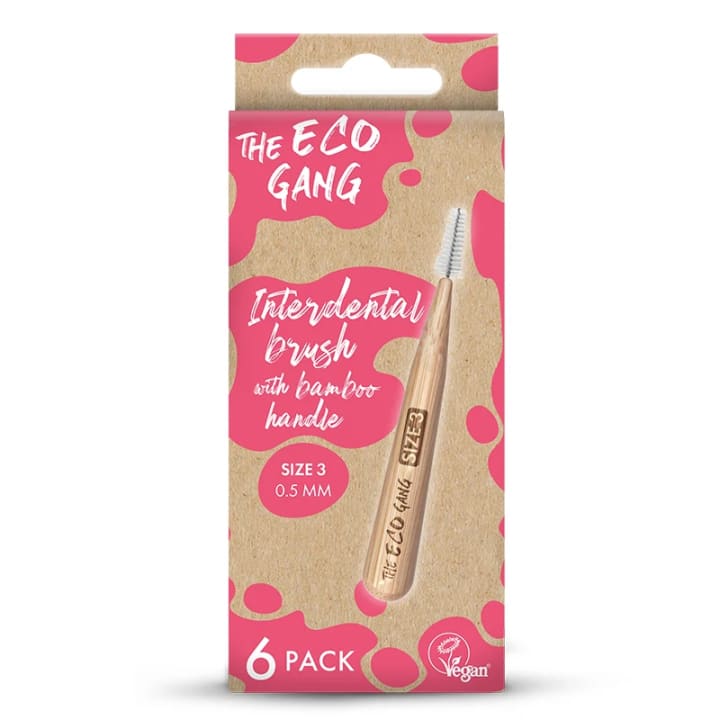 The Eco Gang Bamboo Interdental Brush Size 3 0,5 mm 6 st The Eco Gang