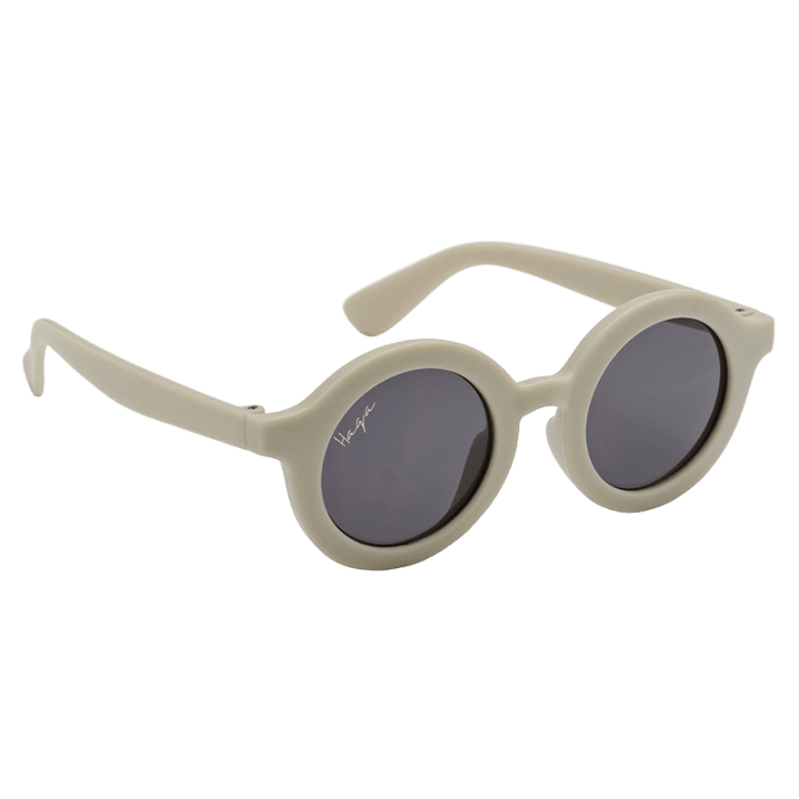 Haga Eyewear Solglasögon Dots Beige Grey lens Haga Optik