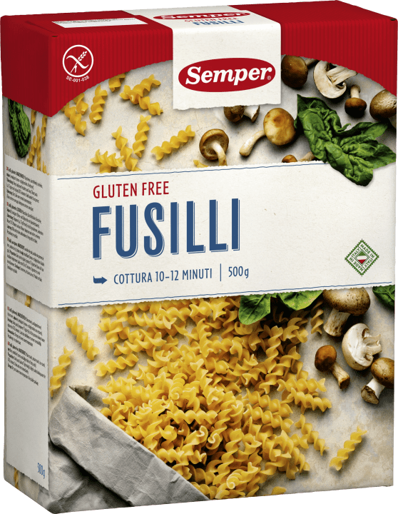 Semper glutenfri Fusilli 500 g Semper