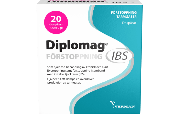 Diplomag IBS Förstoppning Dospåsar 20 st Diplomag