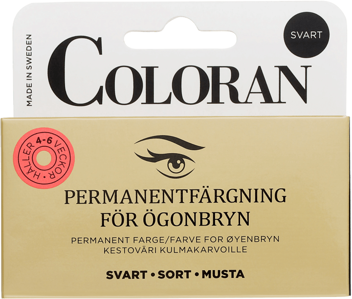 Coloran Ögonbrynsfärg 1st Svart Coloran