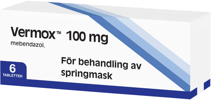 Vermox Tablett 100 mg, 6 tabletter Vermox™