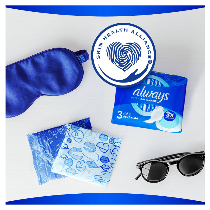 Always Ultra Day & Night Bindor Stl 3 Med Vingar 10 st Always