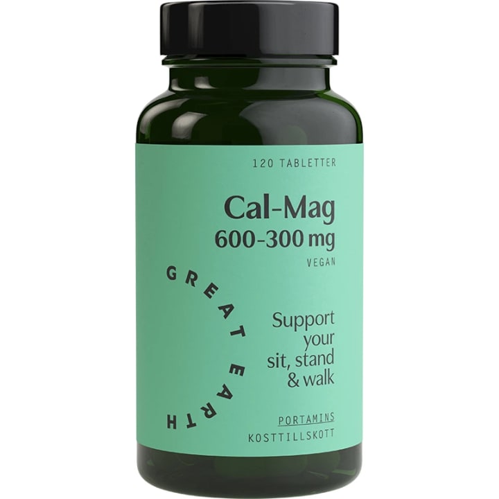 Great Earth Cal-Mag 600-300 mg 120 tabletter Great Earth