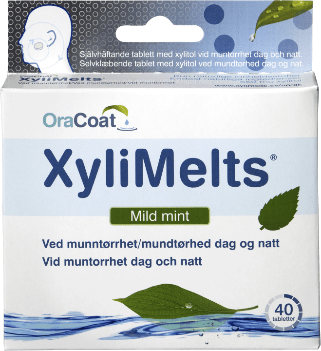 XyliMelts Munfukttablett 40 st XyliMelts
