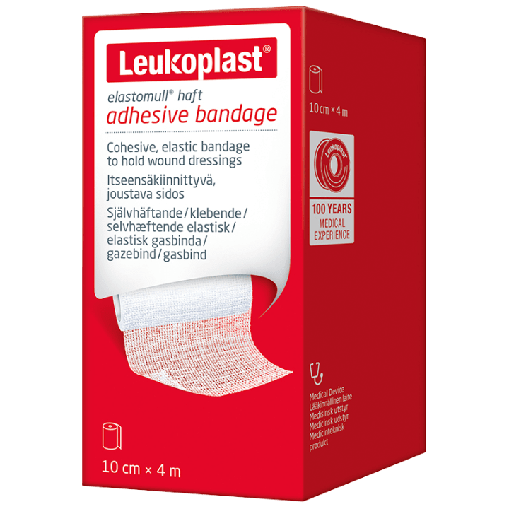Leukoplast Elastomull Haft 10 cm x 4 m 1 st Leukoplast
