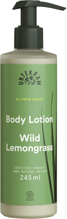 Urtekram Blown Away Wild Lemongrass Body Lotion 245 ml Urtekram