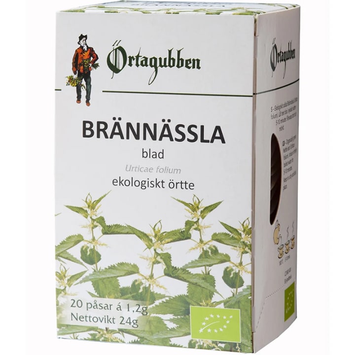 Örtagubben Brännässla Blad Te-påsar 20 st Örtagubben