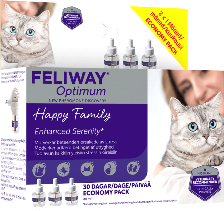 Feliway Optimum Refill 3 x 48 ml Feliway
