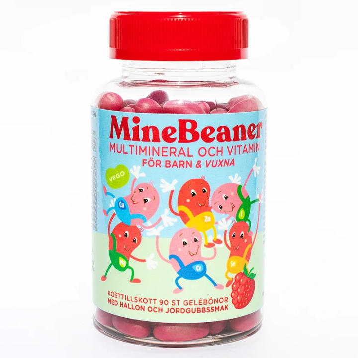 MineBeaner Mineraler & Vitaminer Tugg 90 st Vitabeaner