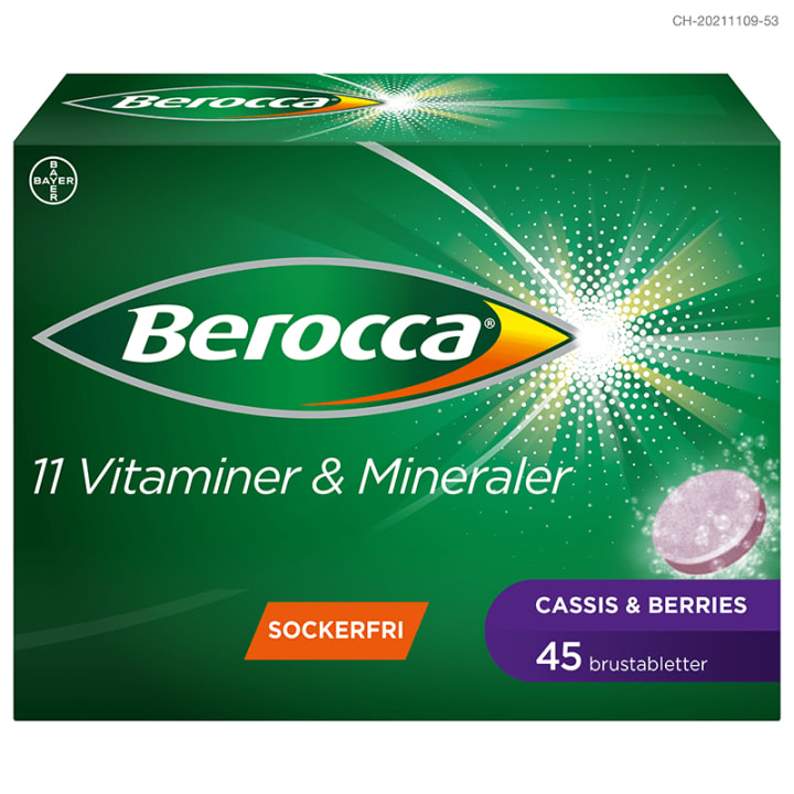 Berocca Energy Cassis & Berries 45 st Berocca