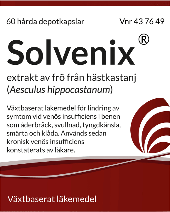 Solvenix Depotkapsel hård blister 60 st Solvenix
