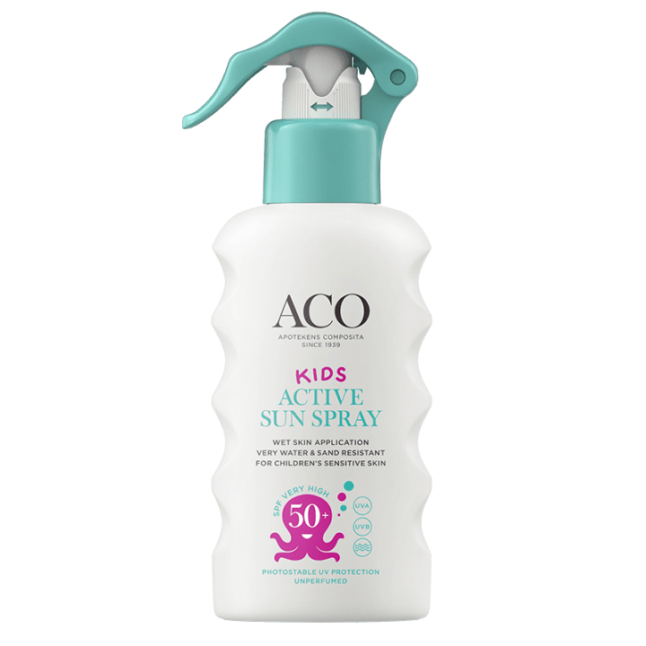 ACO Kids Active Sun Spray SPF 50+ 175 ml ACO
