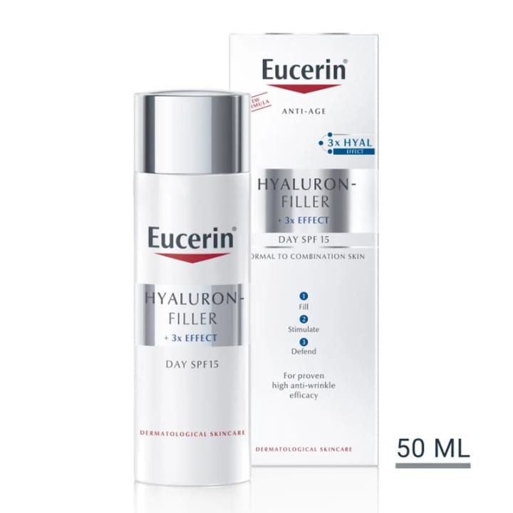 Eucerin Hyaluron-Filler Day Cream Normal/Combination Skin SPF15 50 ml Eucerin
