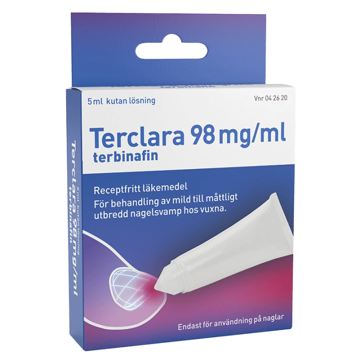 Terclara Kutan lösning 98mg/ml Tub, 5ml Terclara