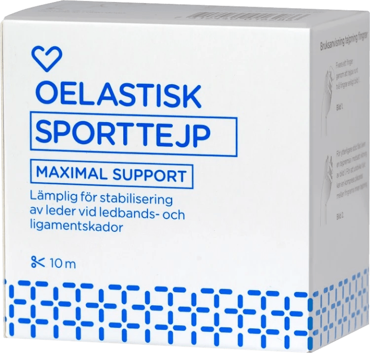 Hjärtats Sporttejp 3,8 cm x 10 m Hjärtats
