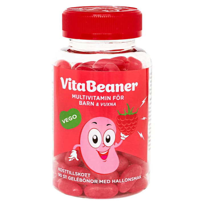 VitaBeaner Multivitamin Hallon Gelébönor 90st Vitabeaner