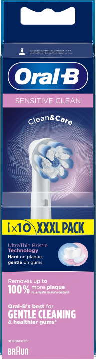 Oral-B Sensitive Clean & Care Borsthuvud 10 st Oral-B