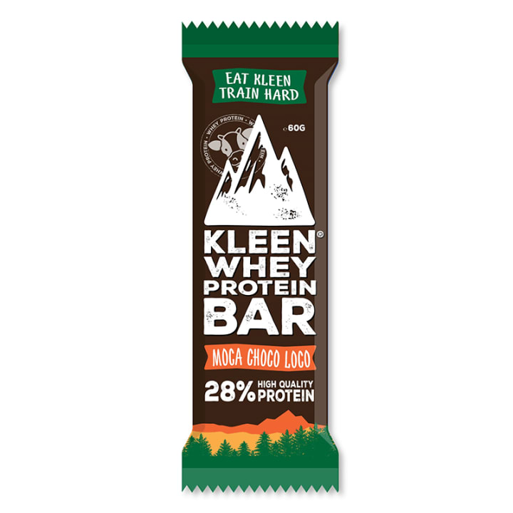 Kleen Sports Nutrition Whey Protein Bar Moca Choco Loco 60 g Kleen Sports