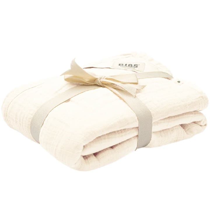 BIBS Muslin Swaddle 120x120 cm Ivory Bibs