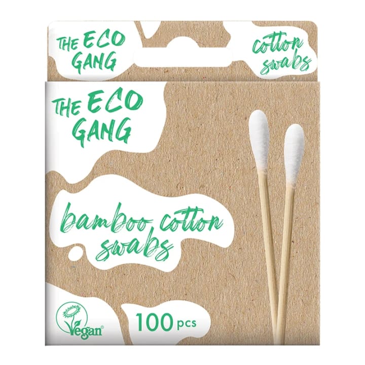 The Eco Gang Cotton Swabs White 100 st The Eco Gang