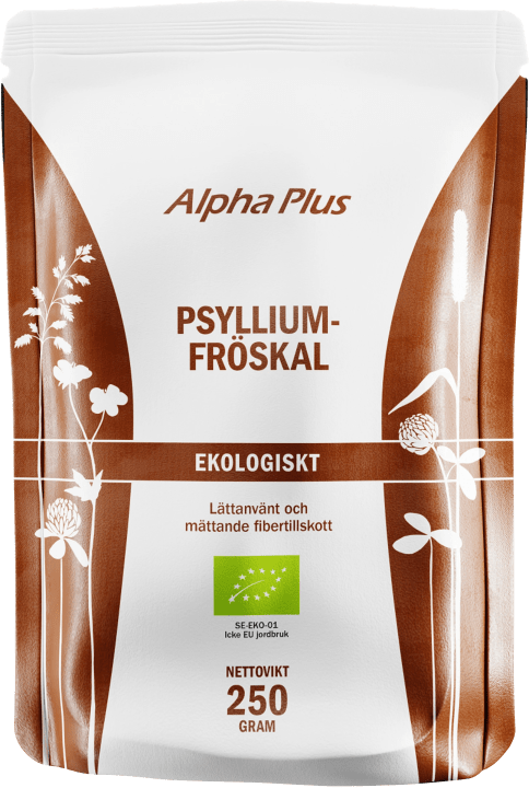 Alpha Plus Psylliumfröskal Eko 250 g Alpha Plus