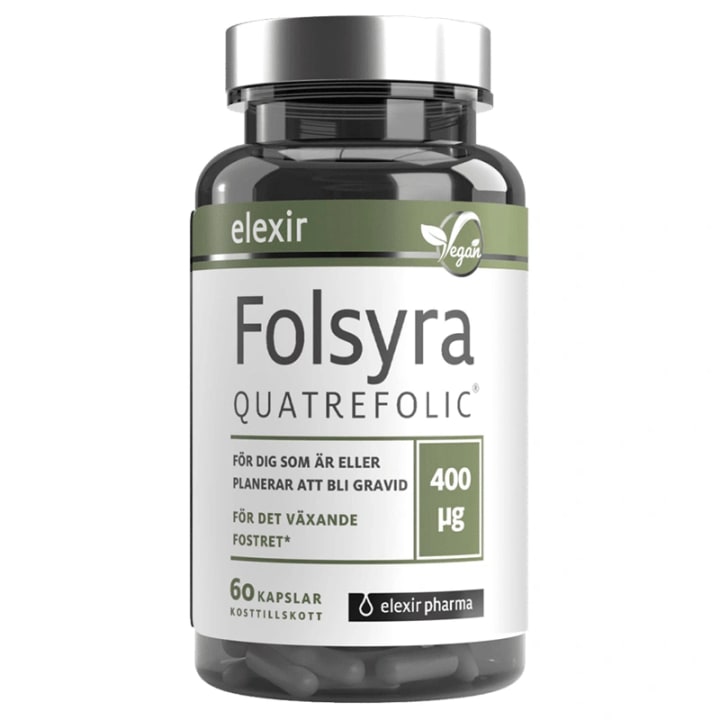 Elexir Folsyra 60 kapslar Elexir Pharma