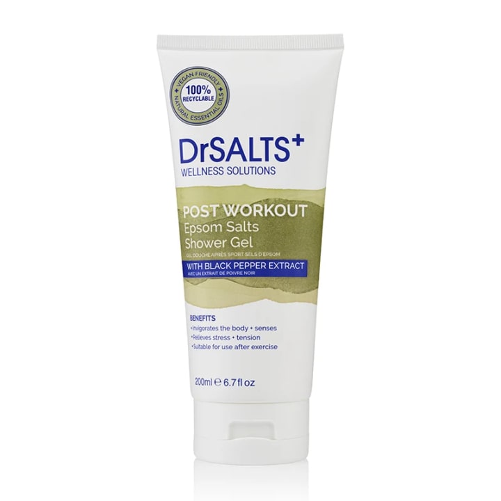 DrSALTS+ Post Workout Epsom Salts Shower Gel 200 ml Drsalts+