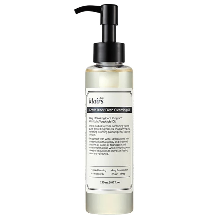 Klairs Gentle Black Fresh Cleansing Oil 150 ml Klairs