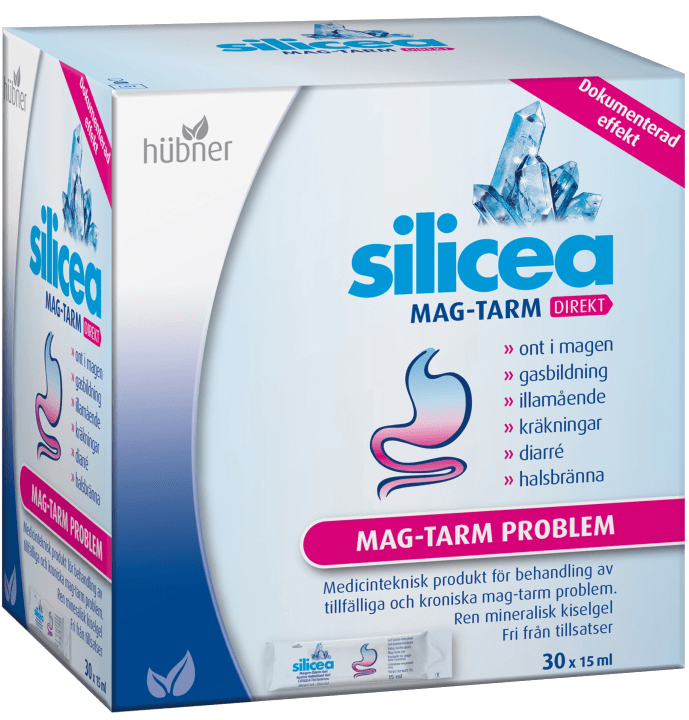 Silicea Mag-Tarm Direkt dospåse 30x15 ml Silicea