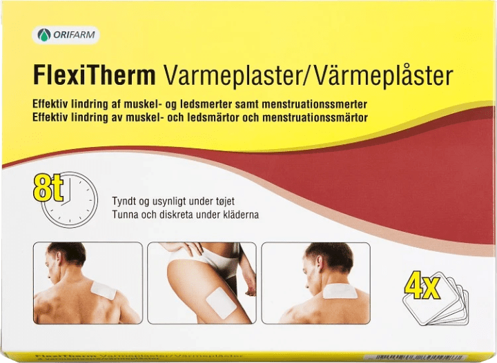 FlexiTherm Värmeplåster 4 st Flexi Therm