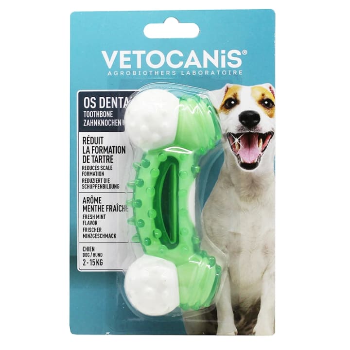 Vetocanis Tuggben Hund Nylon/Gummi Mintsmak S 1st Vetocanis