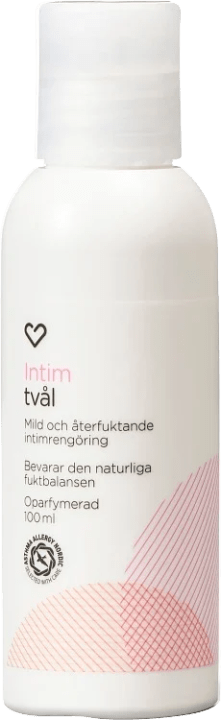 Hjärtats Intim Tvål Oparfymerad 100ml Hjärtats