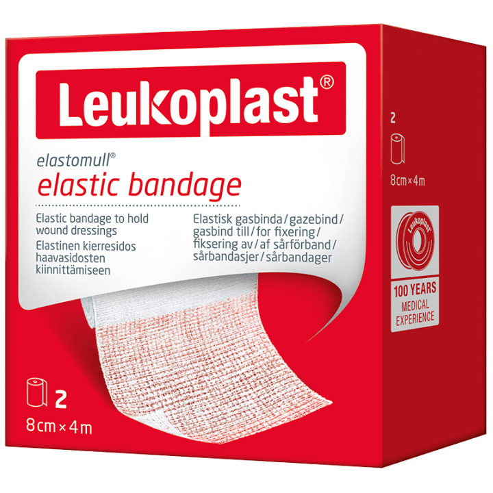 Leukoplast Elastomull 8 cm x 4 m 2 st Leukoplast