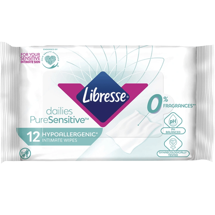 Libresse Intimservetter med Aloe Vera 12 st Libresse