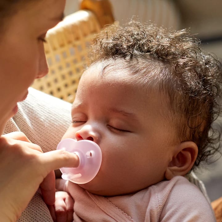 Philips Avent Soothie Napp för Nyfödda 0-6 mån Rosa 2-pack Philips Avent