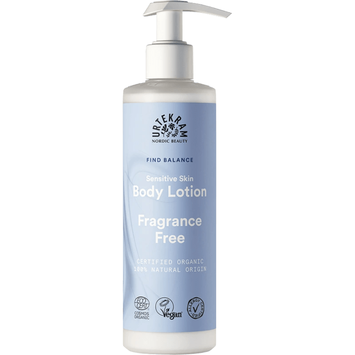 Urtekram Find Balance Fragrance Free Body Lotion 245 ml Urtekram