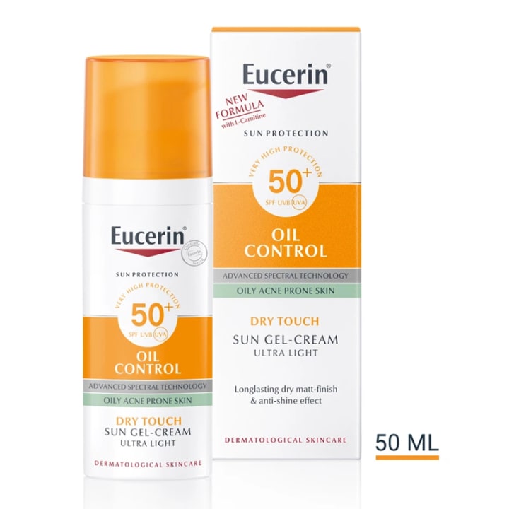 Eucerin Oil Control Sun Gel-Cream SPF50+ 50 ml Eucerin