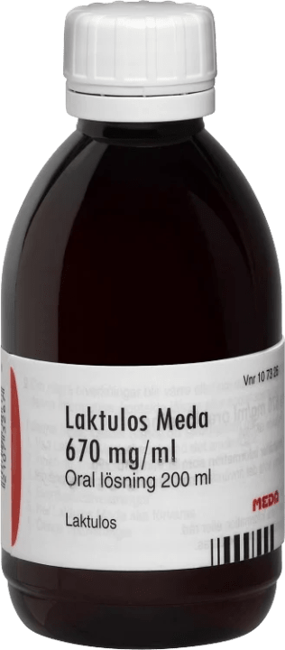 Laktulos Meda oral lösning 670 mg/ml 200 ml Laktulos