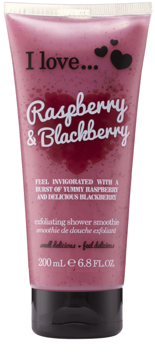 I LOVE Raspberry & Blackberry Exfoliating Shower Smoothie 200 ml I Love...