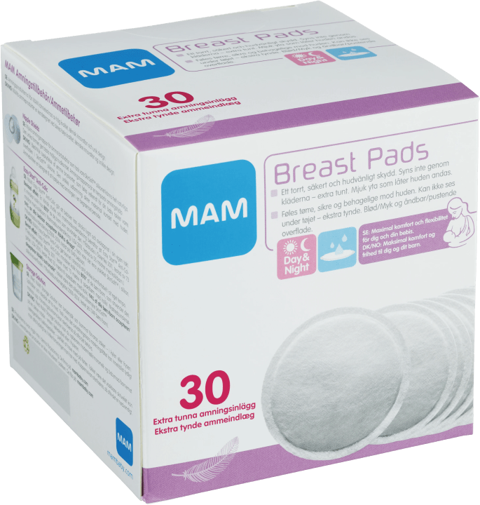 MAM Breast Pads Vita 30 st Mam